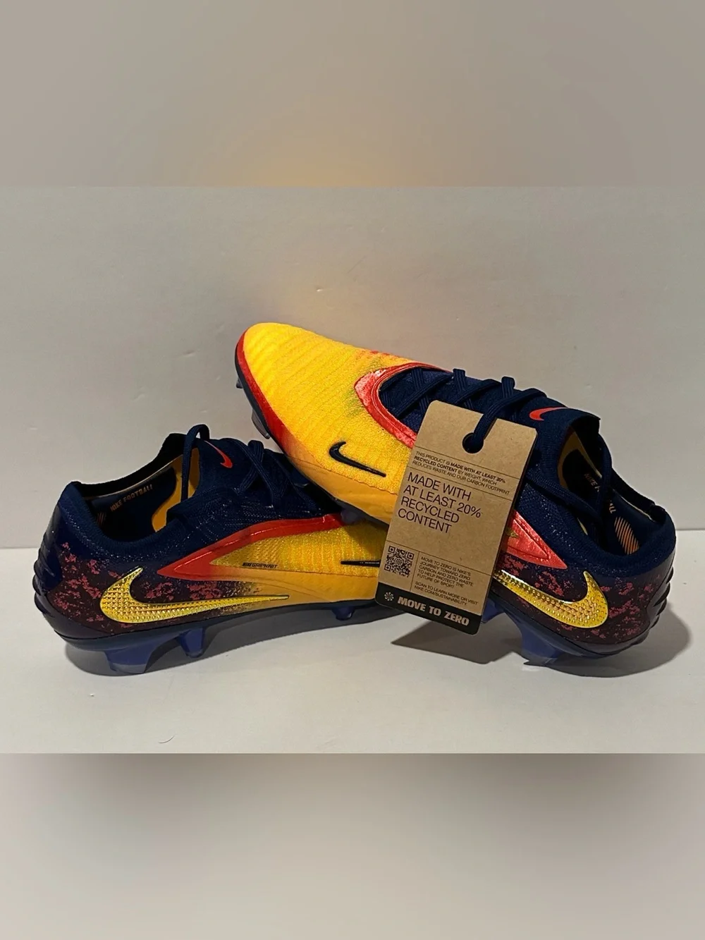 Erling Haaland x Nike Phantom 6 Elite FG Low Precision Under Pressure' Sz: 7.5